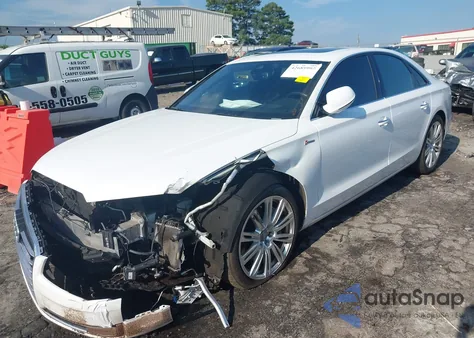 2015 Audi A8 3.0T из США, поврежденный, VIN WAUJGAFD7FN010923